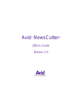 Avid NewsCutter NewsCutter 2.0 User guide