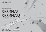Yamaha N470D Quick Manual
