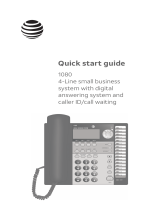 AT&T 1080 Quick start guide