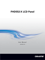 Christie FHD552-X User manual