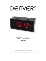 Denver CR-421 User manual