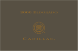 Cadillac 2000 Eldorado Owner's manual