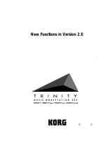 Korg Trinity User manual