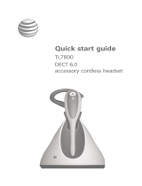 AT&T TL7800 Quick start guide