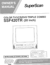 Superscan SSF420TR Owner's manual