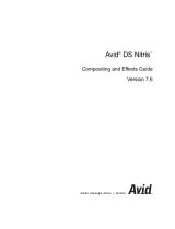 Avid DS Nitris 7.6 User guide