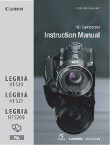 Canon LEGRIA HF S200 Owner's manual
