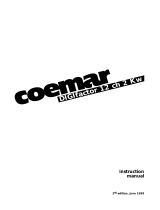 Coemar DIGIfactor 12 User manual
