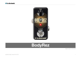 TC Electronic BodyRez User manual