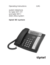 Tiptel 83 System S0 Owner's manual