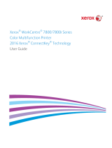 Xerox Phaser 7800 User manual