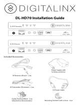 DigitaLinx DL-HD70 Installation guide