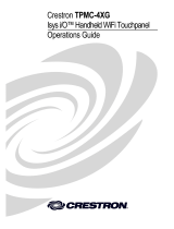 Crestron TPMC-4XG User manual