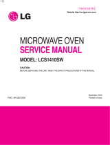 LG LCS1410SW Owner's manual