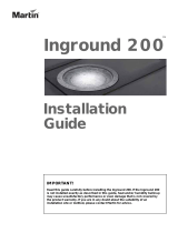 Martin Inground 200 Single Color Installation guide