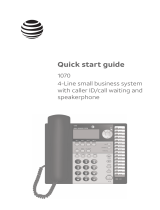 AT&T 1070 User guide