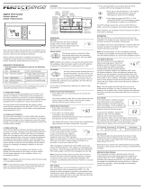 Robertshaw PerfectSense PS2110 Digital Thermostat User manual