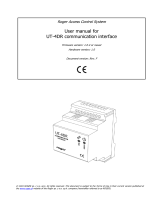Roger UT-4DR User manual