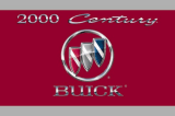 Buick 2000 Century Owner's manual