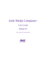 Avid Media Composer 8.0 User guide