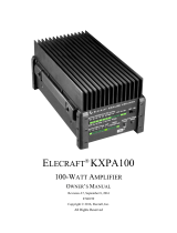 ELECRAFT KXPA100 Owner's manual