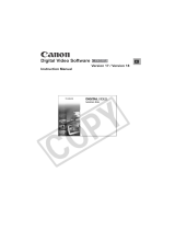Canon 0286B001 - Optura S1 Camcorder User manual