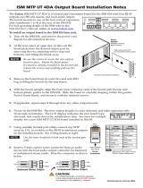 Extron ISM MTP UT 4DA User manual