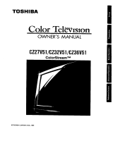 Toshiba CZ32V51 Owner's manual