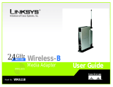 Linksys WMA11B - Wireless-B Media Adapter User manual