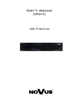 AAT NVR-7716P16-H2 User manual