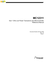 NXP MC12311 Reference guide