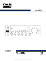 DAP Audio D6150 User manual