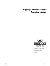 Bigdog Diablo Series 52`` Cut User manual