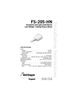 Legrand FS-205-HN Fixture Occupancy Sensors Installation guide