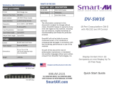 SmartAVI DV-SW16 User manual