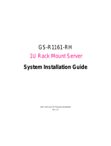 Gigabyte GS-R1161-RH System Installation Manual