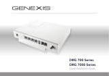 Genexis DRG716 Owner's manual
