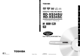 Toshiba RD-XS34SU User manual