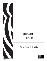 Zebra APL-D Owner's manual