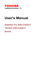 Toshiba R50-C (PS562C-00C003) User guide
