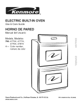 Kenmore 4061 - 24 in.  Clean Double Wall Oven Owner's manual