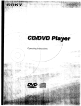 Sony DVP-C670D Owner's manual