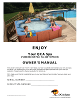 QCA Spas MODEL 3 SM User manual