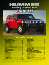 Hummer 2006 H3 User guide