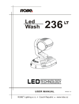 Robe Led Wash 136 LT User manual