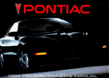 Pontiac Firebird 1994 Owner's manual
