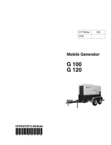 Wacker Neuson G100 User manual