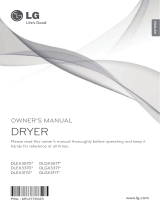 LG DLEX3570W Owner's manual