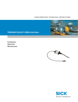 SICK TRANSIC151LP, USB interface Operating instructions
