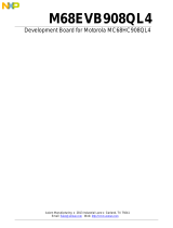 NXP M68EVB908QL4 User guide